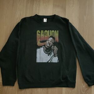 Saquon Barkley Long Sleeve Sweatshirt Football NFL Size MEDIUM Black